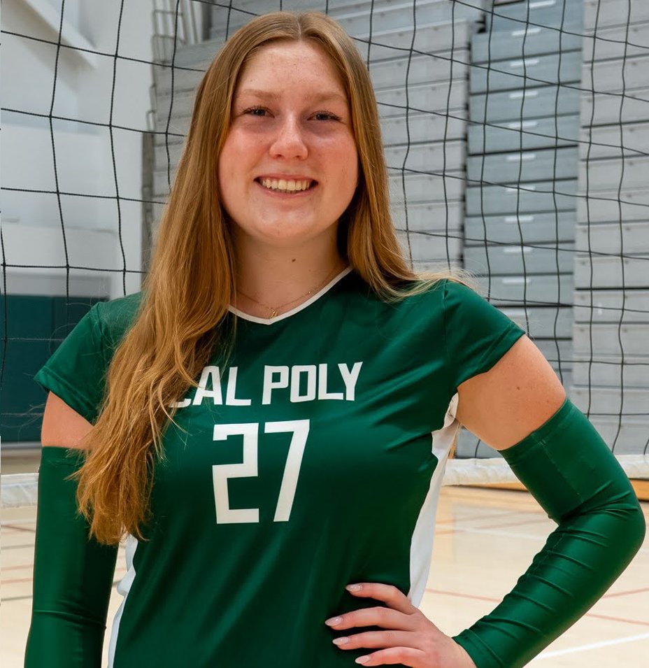 Malia Gordon, Cal Poly Women's Club Volleyball setter and club treasurer